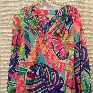 Lily Pulitzer Elsa blouse, size M